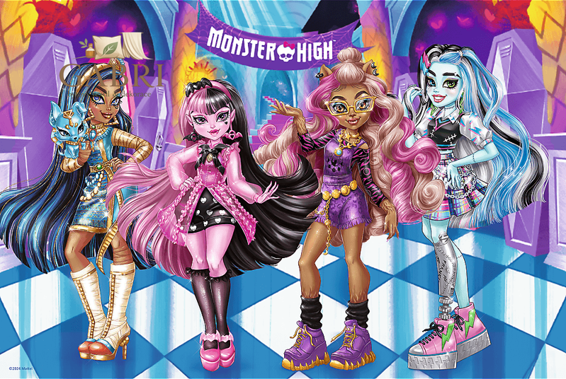 TREFL Puzzle Monster High: Příšerné kamarádky 100 dílků