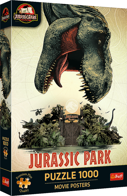 TREFL Puzzle Premium Plus Jurský park: Filmový plakát 1000 dílků