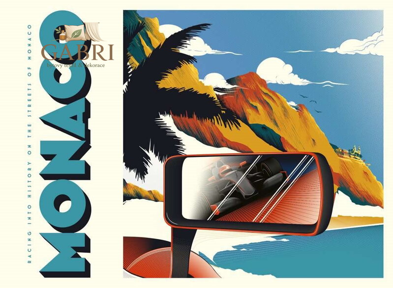 RAVENSBURGER Puzzle Monako 500 dílků