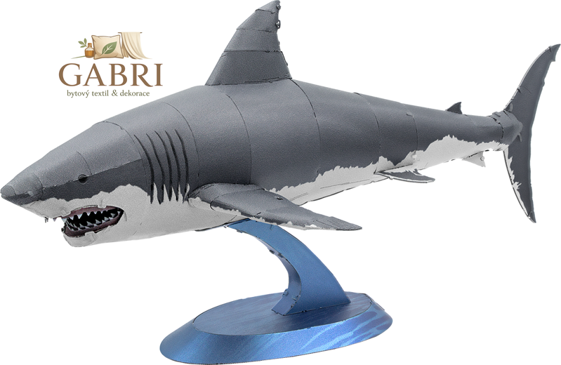 METAL EARTH 3D puzzle Velký bílý žralok