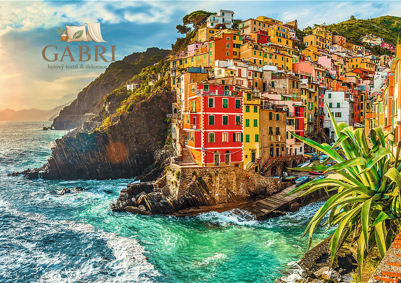 TREFL Puzzle Premium Plus Photo Odyssey: Riomaggiore, Itálie 1000 dílků