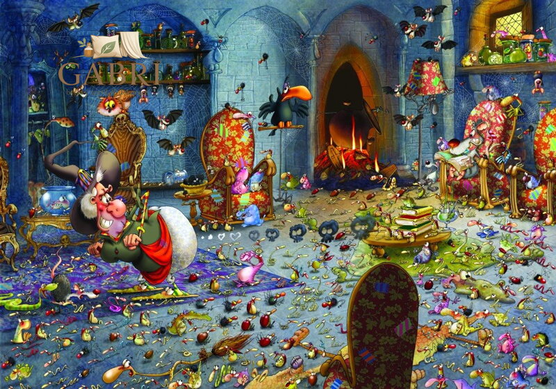 GRAFIKA Puzzle Čarodějnice 1000 dílků