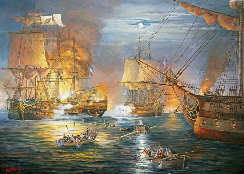 ALIPSON Puzzle Bitva na Nilu 1000 dílků