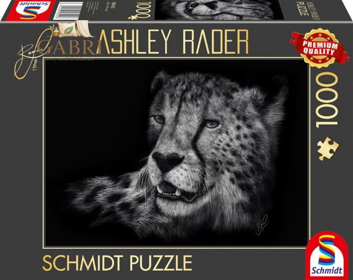 SCHMIDT Puzzle Rychlost geparda: Ztělesnění ladnosti 1000 dílků