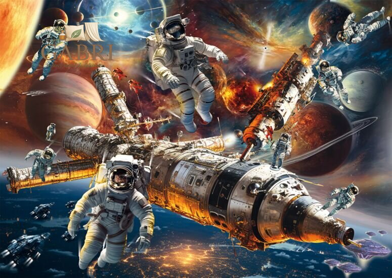 SCHMIDT Puzzle Galaktická magie: Stav bez tíže 1000 dílků