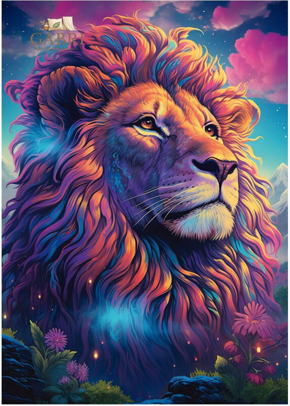 SCHMIDT Puzzle Mnohobarevný majestát 1000 dílků