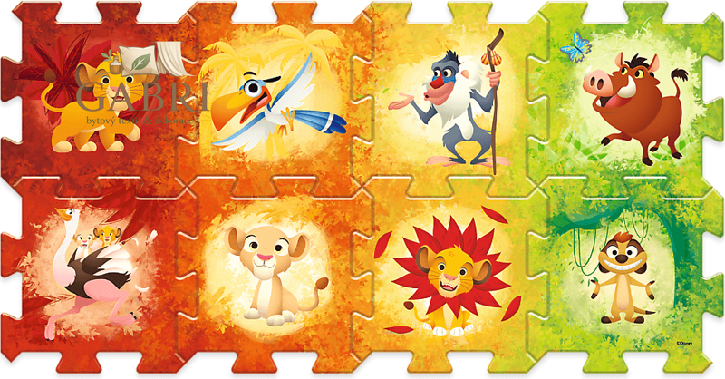 TREFL Pěnové puzzle Lví král