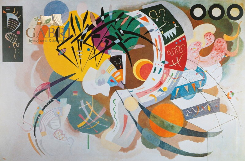 BLUEBIRD Puzzle Dominantní křivka, 1936, 1000 dílků