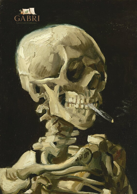 BLUEBIRD Puzzle Lebka kouřící cigaretu 1000 dílků