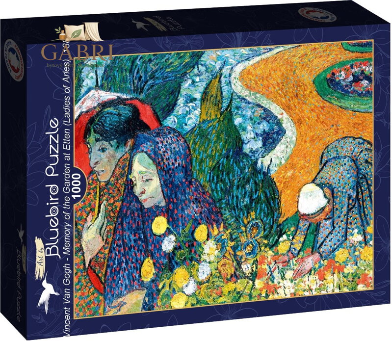 BLUEBIRD Puzzle Vzpomínka na zahradu v Ettenu (Dámy z Arles) 1000 dílků