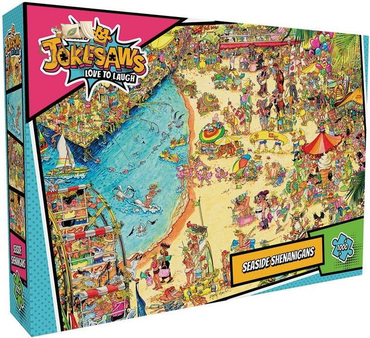 GIBSONS Puzzle Pobřežní žertíky 1000 dílků
