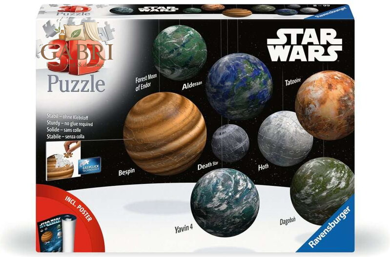 RAVENSBURGER 3D puzzle Star Wars Galaxie 540 dílků