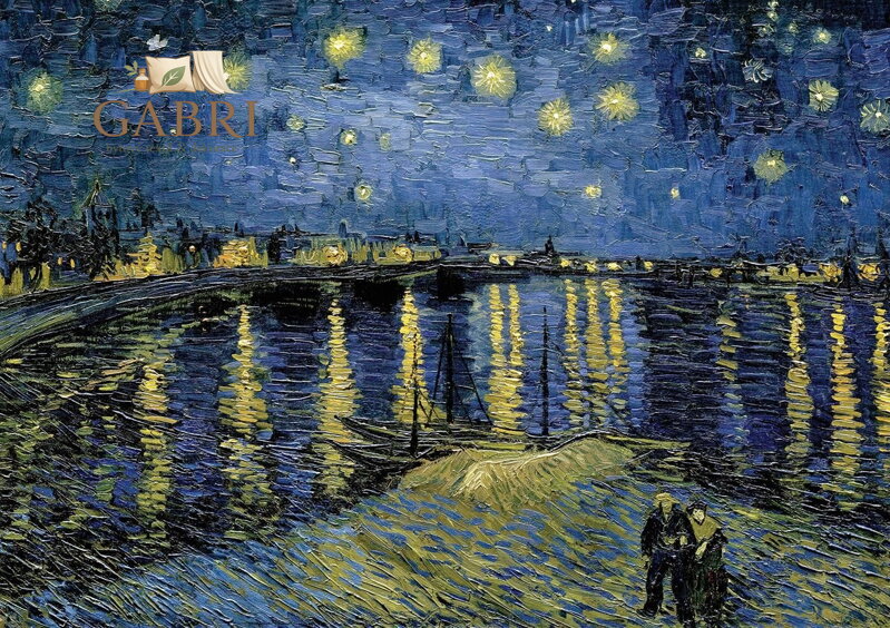 ART PUZZLE Puzzle Museum Series: Hvězdná noc II 1000 dílků