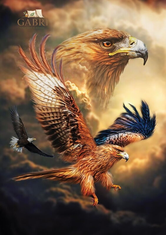 ART PUZZLE Puzzle Orel 1000 dílků