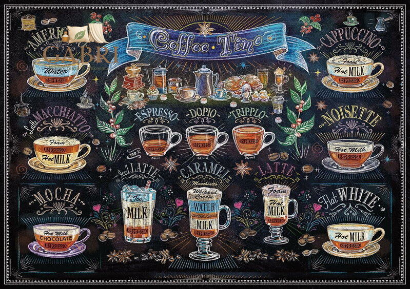 ART PUZZLE Puzzle Čas na kávu 1000 dílků