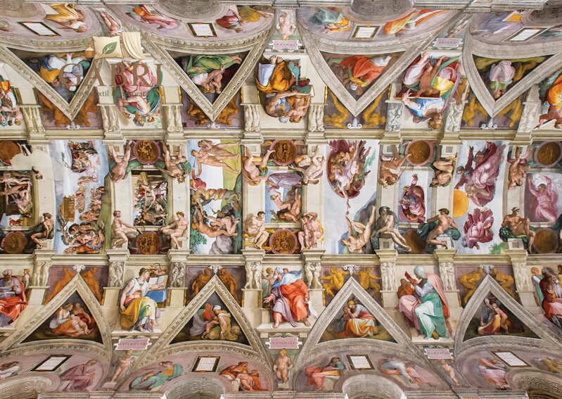 ART PUZZLE Puzzle Sixtinská kaple 1000 dílků