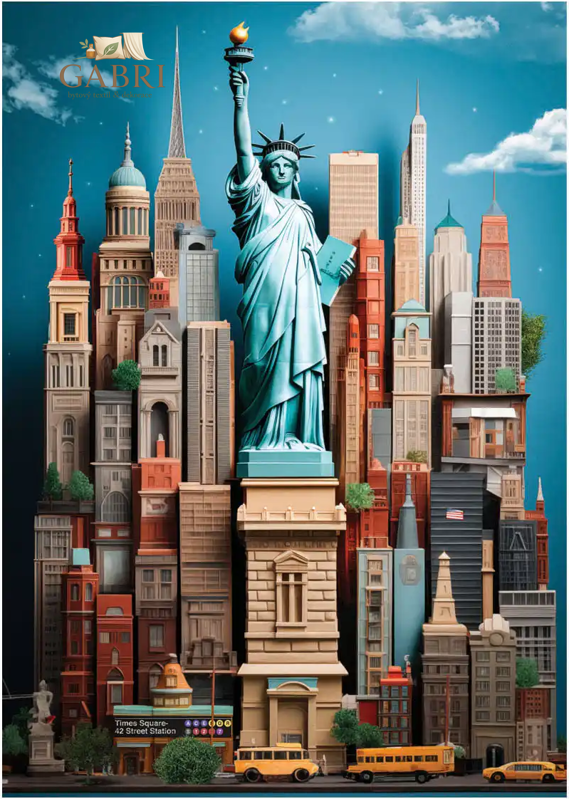 ANATOLIAN Puzzle New York 1500 dílků