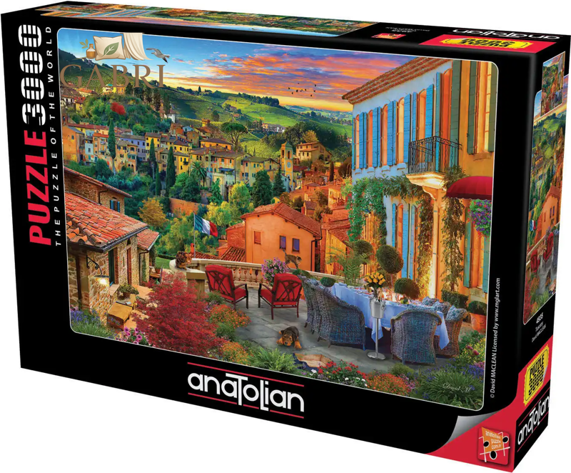ANATOLIAN Puzzle Toskánsko 3000 dílků