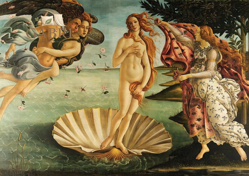 ART PUZZLE Puzzle Museum Series: Zrození Venuše 2000 dílků