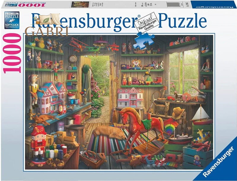 RAVENSBURGER Puzzle Nostalgické hračky 1000 dílků