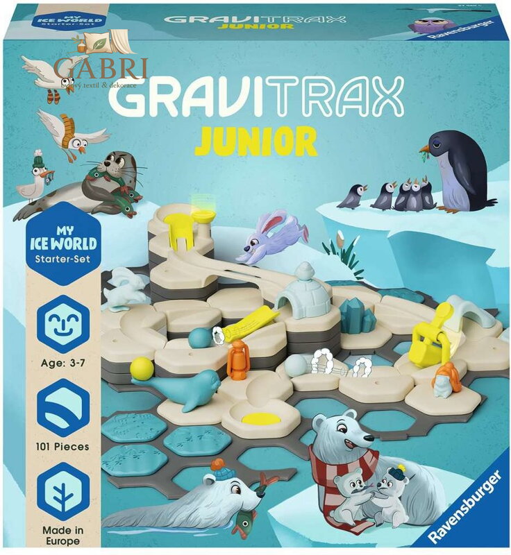 RAVENSBURGER GraviTrax Junior Startovní sada Ledový svět