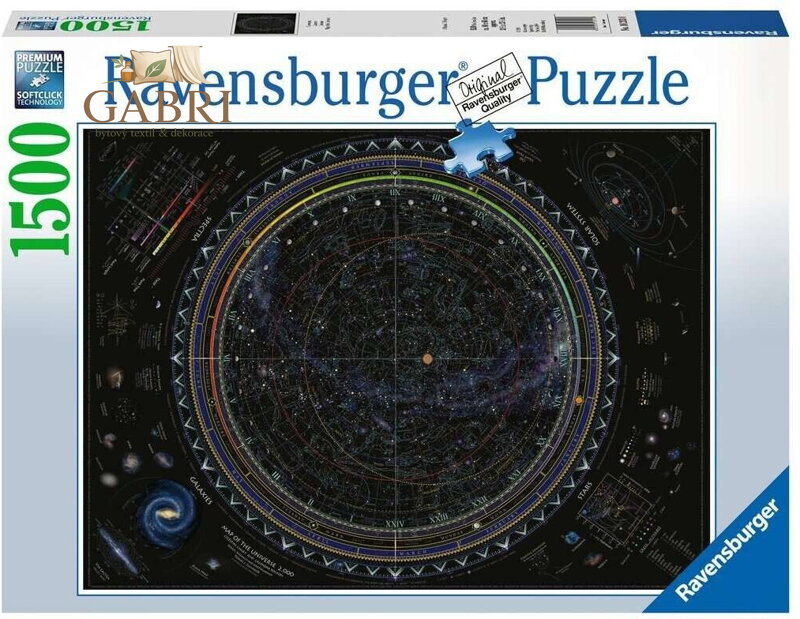 RAVENSBURGER Puzzle Vesmír 1500 dílků