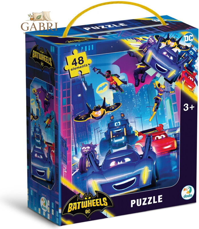 DODO Puzzle Batwheels 48 dílků