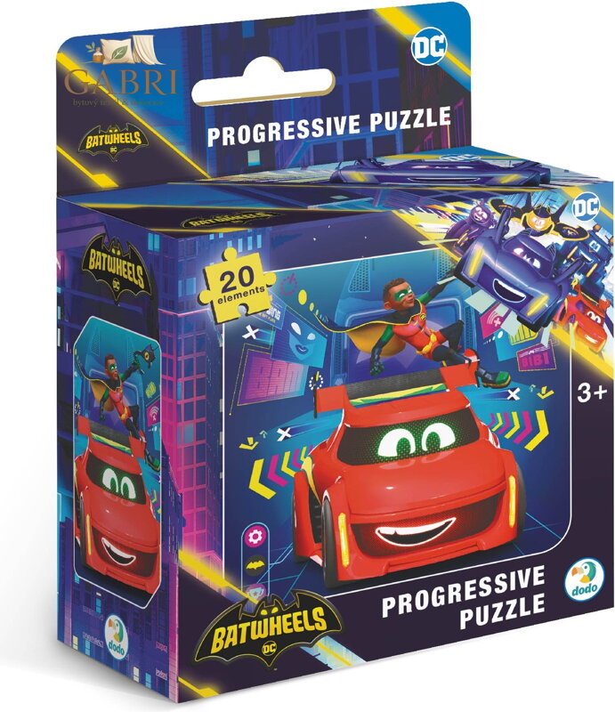 DODO Puzzle Batwheels: Redbird 20 dílků