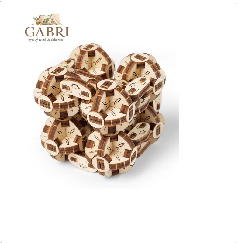 UGEARS 3D puzzle Flexi-kubus 2.0; 144 dílků