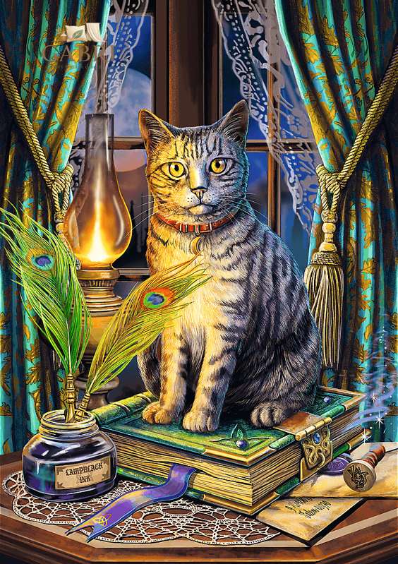 TREFL Puzzle Premium Plus Magic Collection: Kniha stínů 1000 dílků