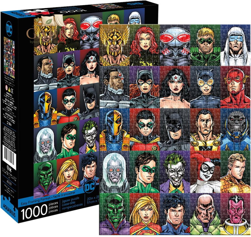 AQUARIUS Puzzle DC Comics 1000 dílků