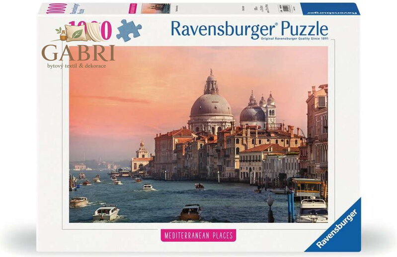 RAVENSBURGER Puzzle Itálie 1000 dílků