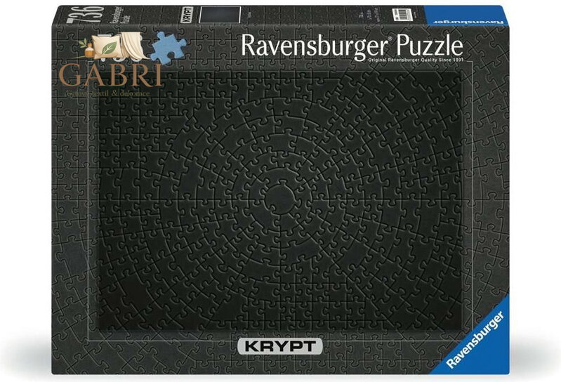 RAVENSBURGER Puzzle Krypt Black 736 dílků