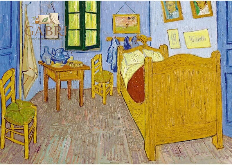 TREFL Puzzle Art Collection: Ložnice v Arles 1000 dílků