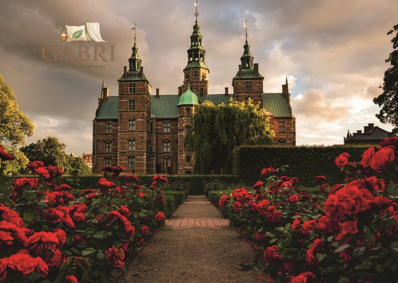 RAVENSBURGER Puzzle Impozantní hrady a zámky: Rosenborg, Dánsko 1000 dílků