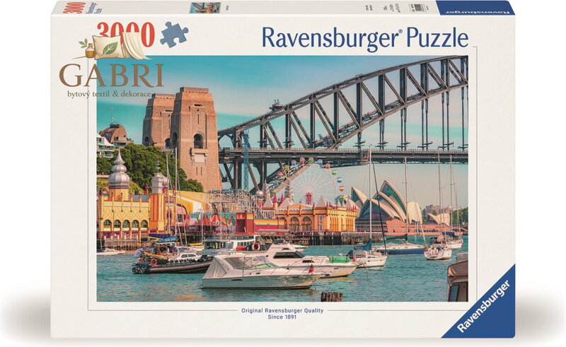 RAVENSBURGER Puzzle Sydney 3000 dílků