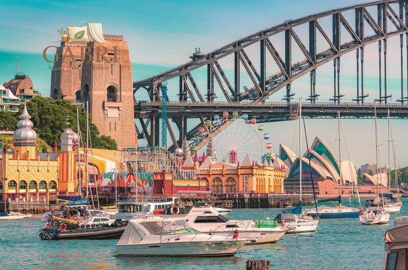 RAVENSBURGER Puzzle Sydney 3000 dílků