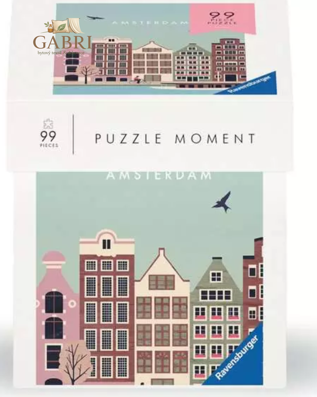 RAVENSBURGER Puzzle Amsterdam 99 dílků