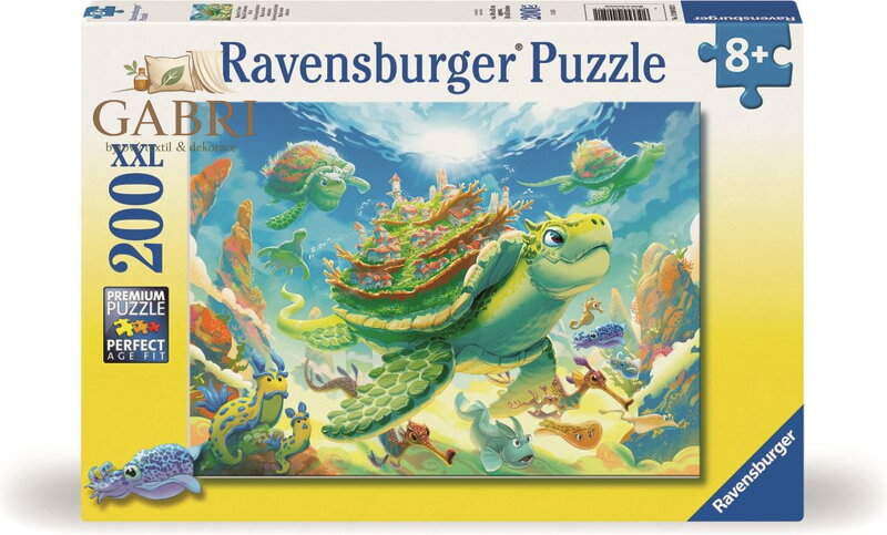 RAVENSBURGER Puzzle Magický svět pod hladinou XXL 200 dílků