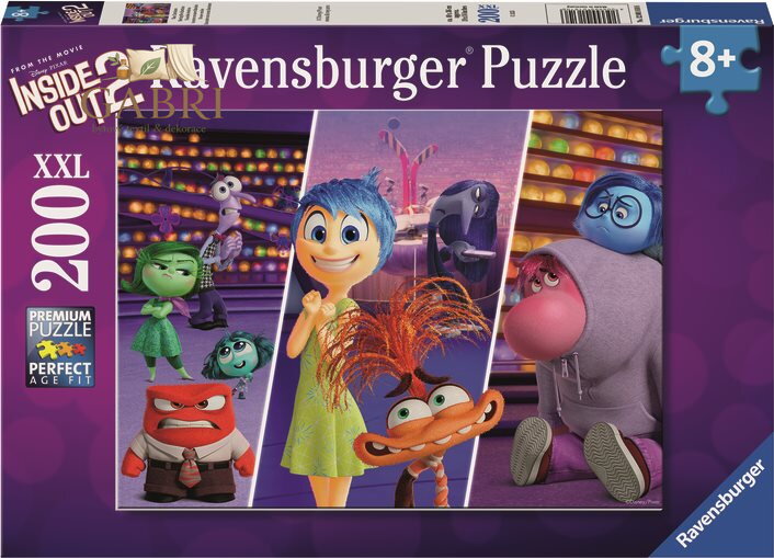 RAVENSBURGER Puzzle V hlavě 2 XXL 200 dílků