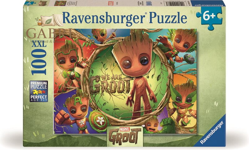 RAVENSBURGER Puzzle Marvel: Groot XXL 100 dílků