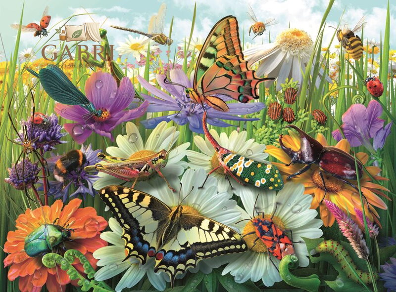 RAVENSBURGER Puzzle Zázračný svět hmyzu XXL 100 dílků