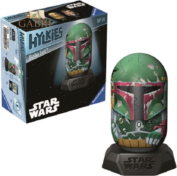 RAVENSBURGER 3D puzzle Hylkies: Star Wars: Boba Fett 54 dílků