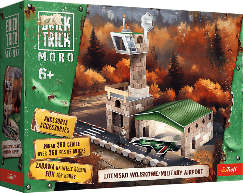 TREFL BRICK TRICK Moro: Vojenské letiště XL
