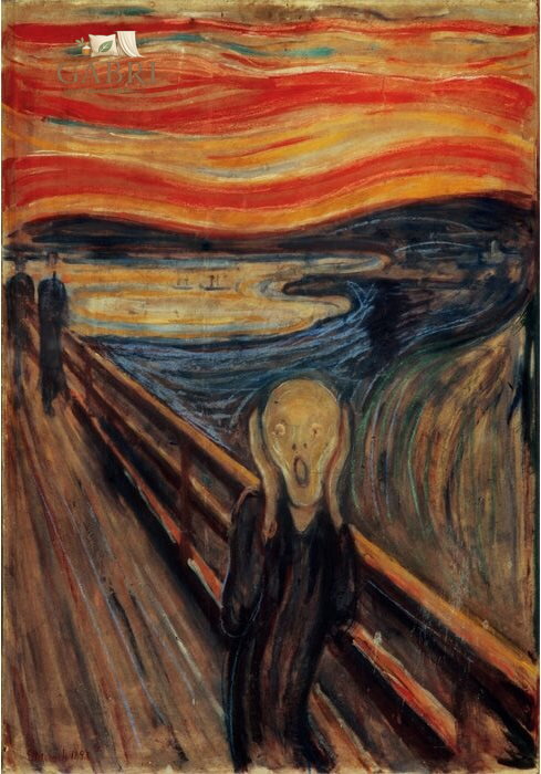 CLEMENTONI Puzzle Museum Collection: Výkřik 1000 dílků