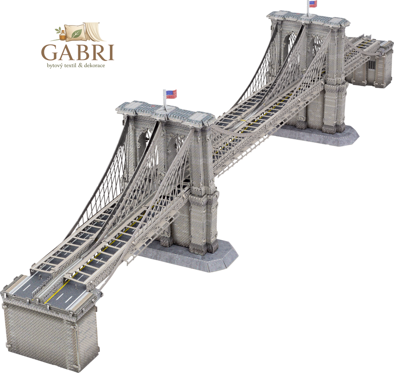 METAL EARTH 3D puzzle Premium Series: Brooklynský most