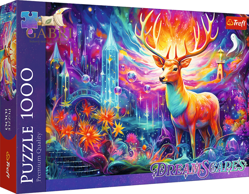 TREFL Puzzle Mystický jelen 1000 dílků