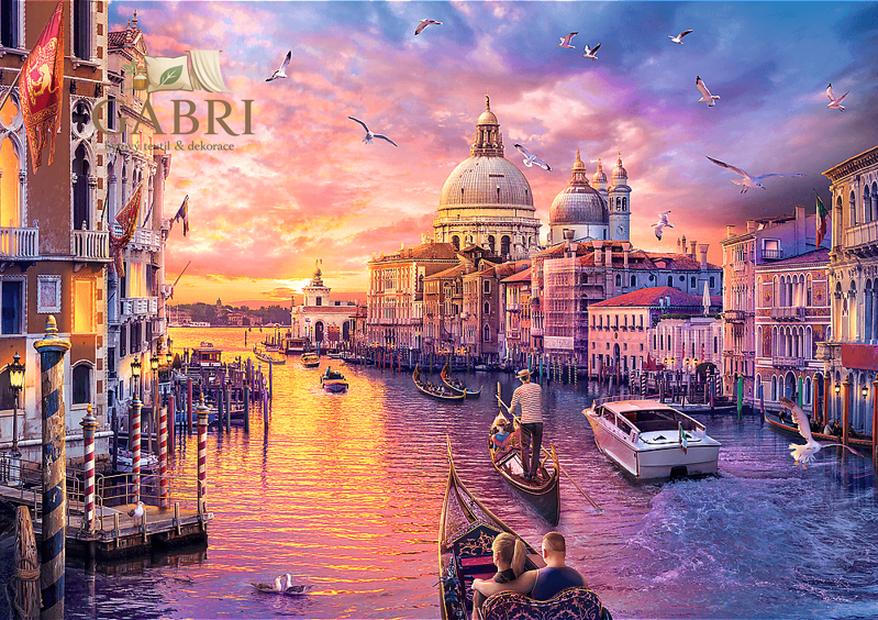 TREFL Puzzle Kouzlo Benátek 1000 dílků