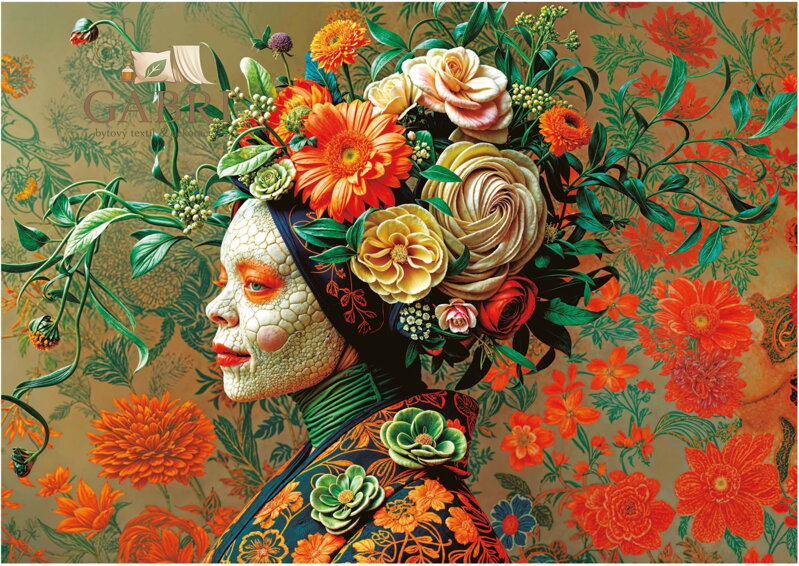 EDUCA Puzzle Královna ještěrů 1000 dílků