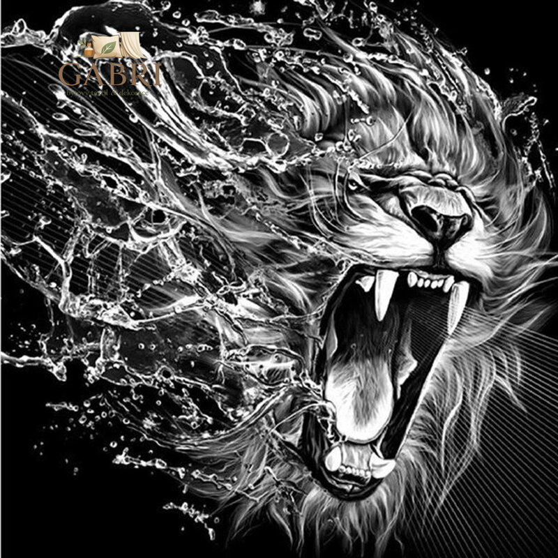 NORIMPEX Diamantové malování Řev šelmy 30x40cm